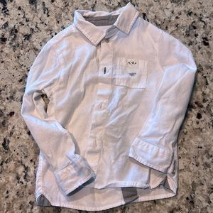 Armani Baby White Button Up Dress Shirt